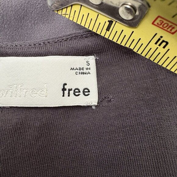 ARITZIA Wilfred Free Vivienne Slip Camisole Dress Spaghetti Strap Women’s S Gray - Picture 9 of 9